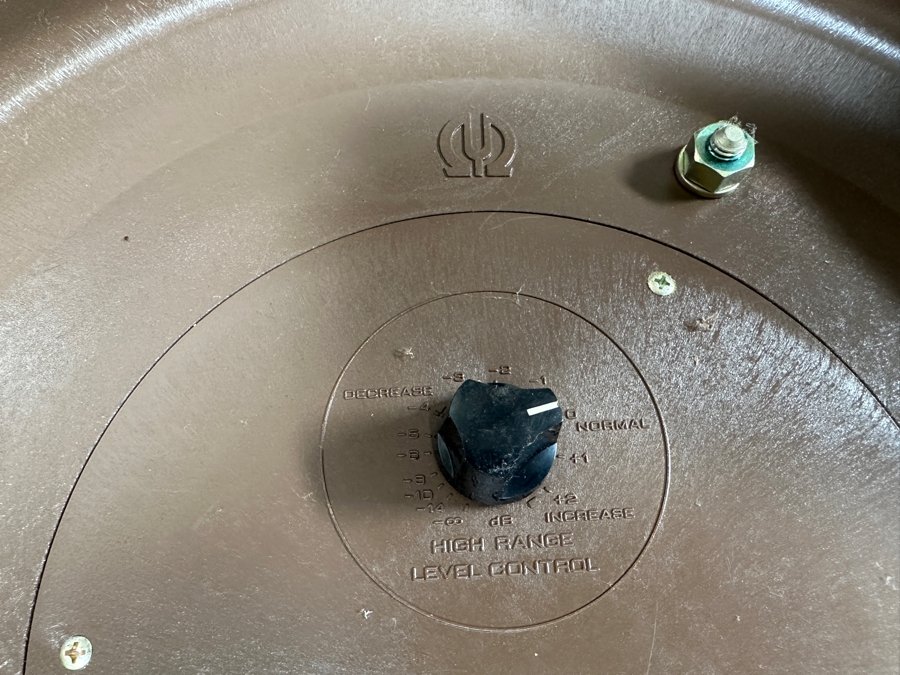 Just Added - Pair Of Rare Mid-Century Pioneer Model CS-05 Round Table Speakers 14W X 25H - Tested Working [Photo 10]