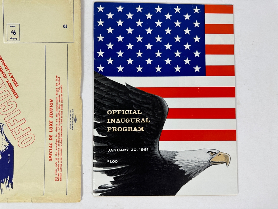 Just Added - Vintage 1961 Official Inaugural Program Of John F. Kennedy & Lyndon B. Johnson [Photo 3]