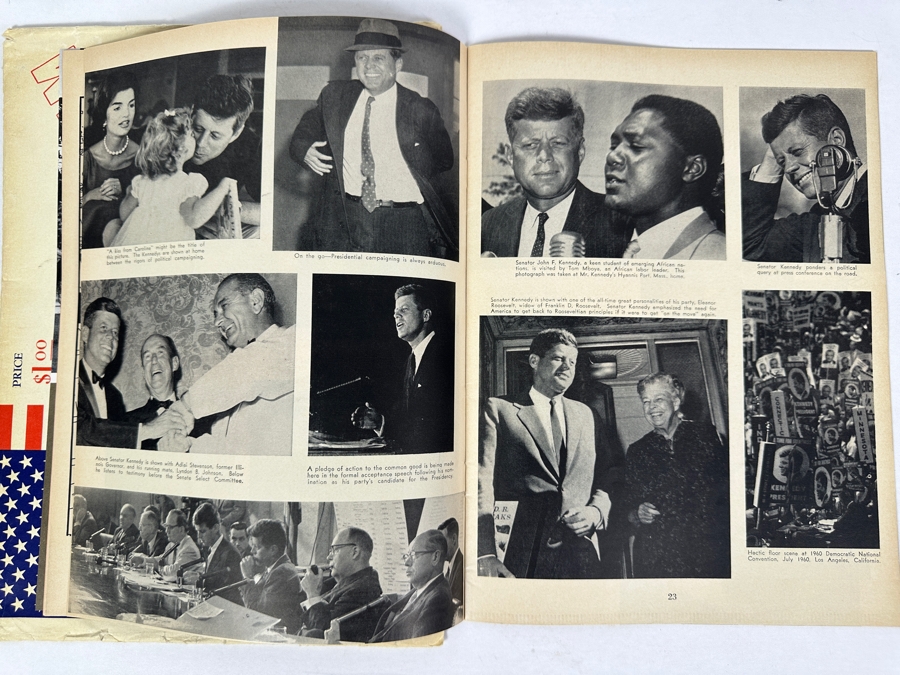 Just Added - Vintage 1961 Official Inaugural Program Of John F. Kennedy & Lyndon B. Johnson [Photo 10]