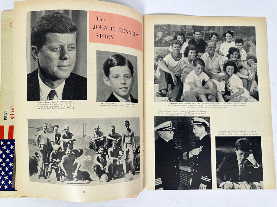 Just Added - Vintage 1961 Official Inaugural Program Of John F. Kennedy & Lyndon B. Johnson [Photo 9]