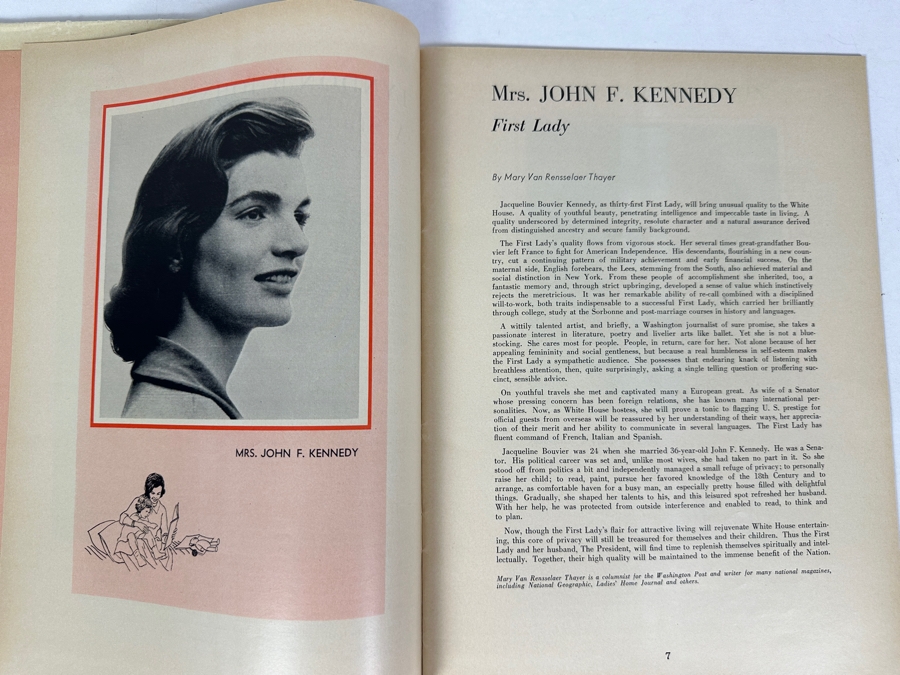 Just Added - Vintage 1961 Official Inaugural Program Of John F. Kennedy & Lyndon B. Johnson [Photo 8]