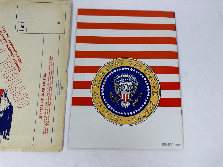 Just Added - Vintage 1961 Official Inaugural Program Of John F. Kennedy & Lyndon B. Johnson [Photo 11]