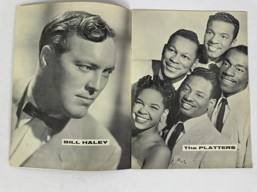 Just Added - Biggest Rock And Roll Show Of 1956 Souvenir Program Pictorial Album Presented By Super Attractions [Photo 4]
