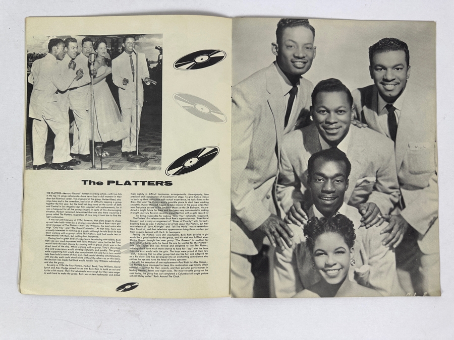 Just Added - Biggest Rock And Roll Show Of 1956 Souvenir Program Pictorial Album Presented By Super Attractions [Photo 8]