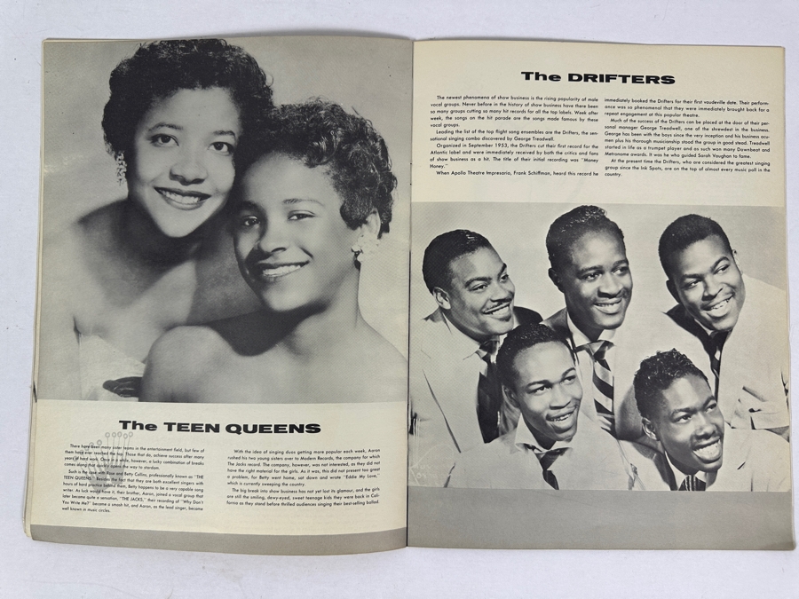 Just Added - Biggest Rock And Roll Show Of 1956 Souvenir Program Pictorial Album Presented By Super Attractions [Photo 12]