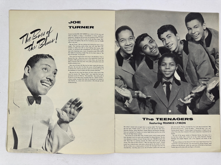 Just Added - Biggest Rock And Roll Show Of 1956 Souvenir Program Pictorial Album Presented By Super Attractions [Photo 11]