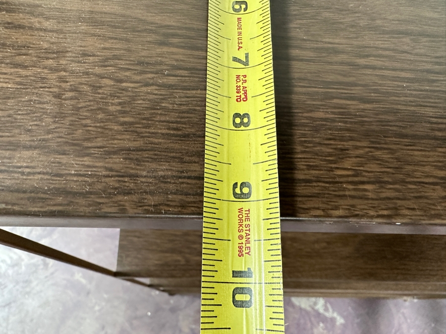 Just Added - Vintage Mid-Century Metal Bookshelves 37W X 9.5D X 58H [Photo 6]