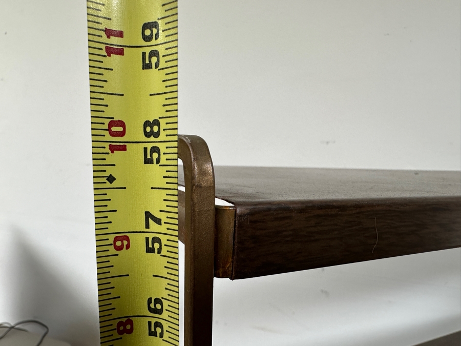 Just Added - Vintage Mid-Century Metal Bookshelves 37W X 9.5D X 58H [Photo 7]