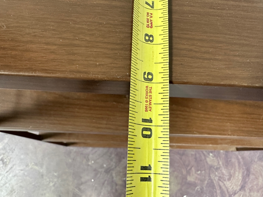 Just Added - Vintage Mid-Century Metal Bookshelves 35W X 9D X 36H [Photo 7]