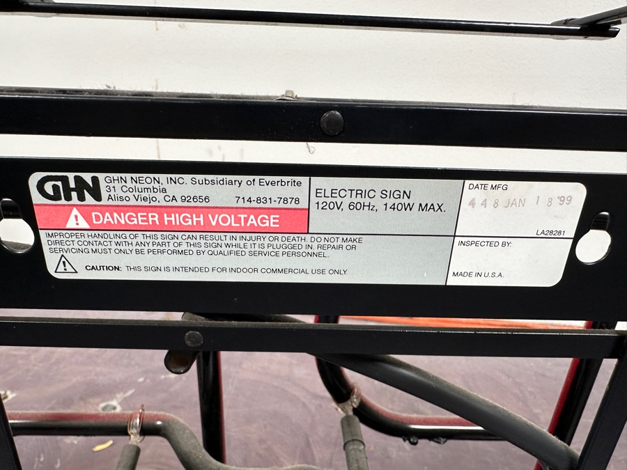 Just Added - Everbrite Electric Neon 'OPEN' Storefront Sign 35W X 4D X 15H [Photo 11]