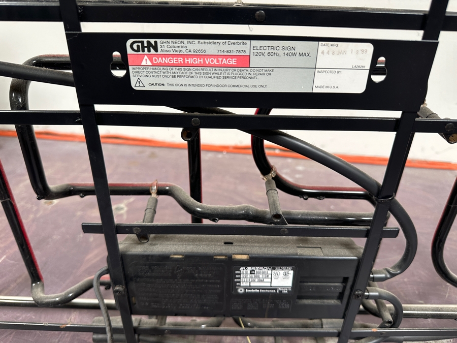 Just Added - Everbrite Electric Neon 'OPEN' Storefront Sign 35W X 4D X 15H [Photo 10]