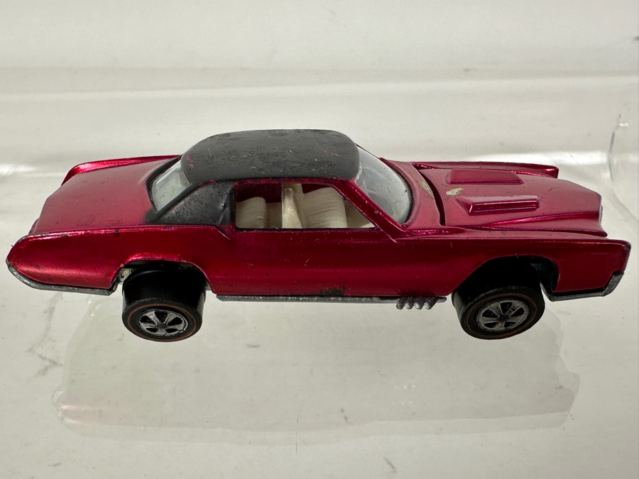 Just Added - Vintage 1968 Hot Wheels Custom Eldorado Car Pinkish Red [Photo 12]