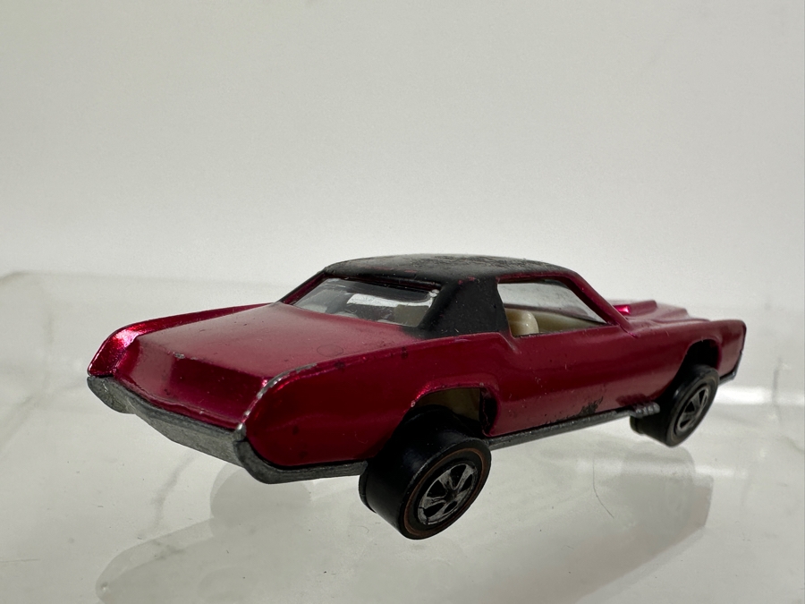 Just Added - Vintage 1968 Hot Wheels Custom Eldorado Car Pinkish Red [Photo 13]