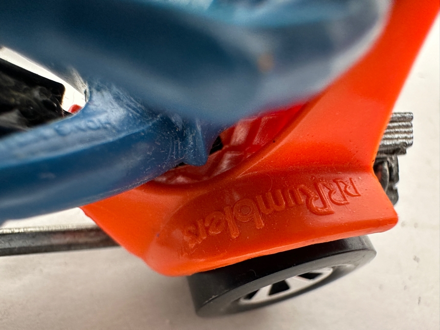 Just Added - Vintage Hot Wheels Rrrumblers 3-Squealer Motorcycle Toy [Photo 9]