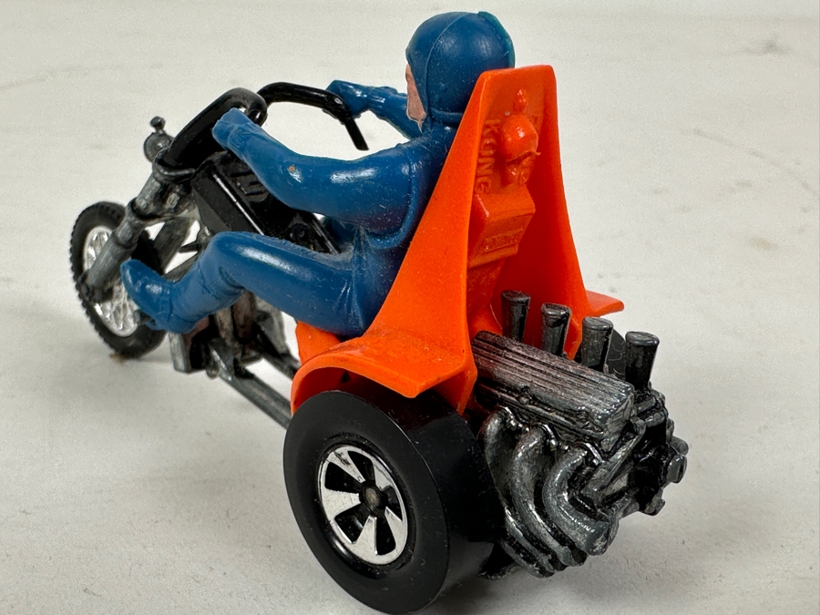 Just Added - Vintage Hot Wheels Rrrumblers 3-Squealer Motorcycle Toy [Photo 4]