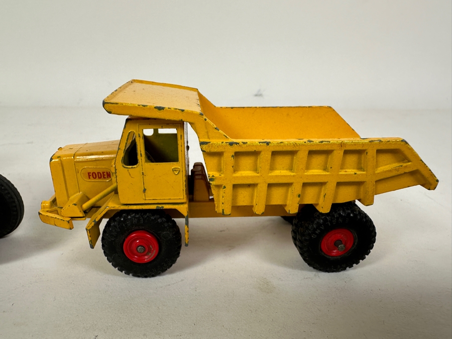 Vintage Hubley Cast Iron Tractor & Matchbox Foden Dumper Truck No. 5 [Photo 5]