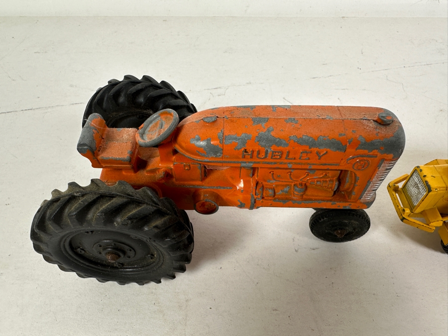 Vintage Hubley Cast Iron Tractor & Matchbox Foden Dumper Truck No. 5 [Photo 4]