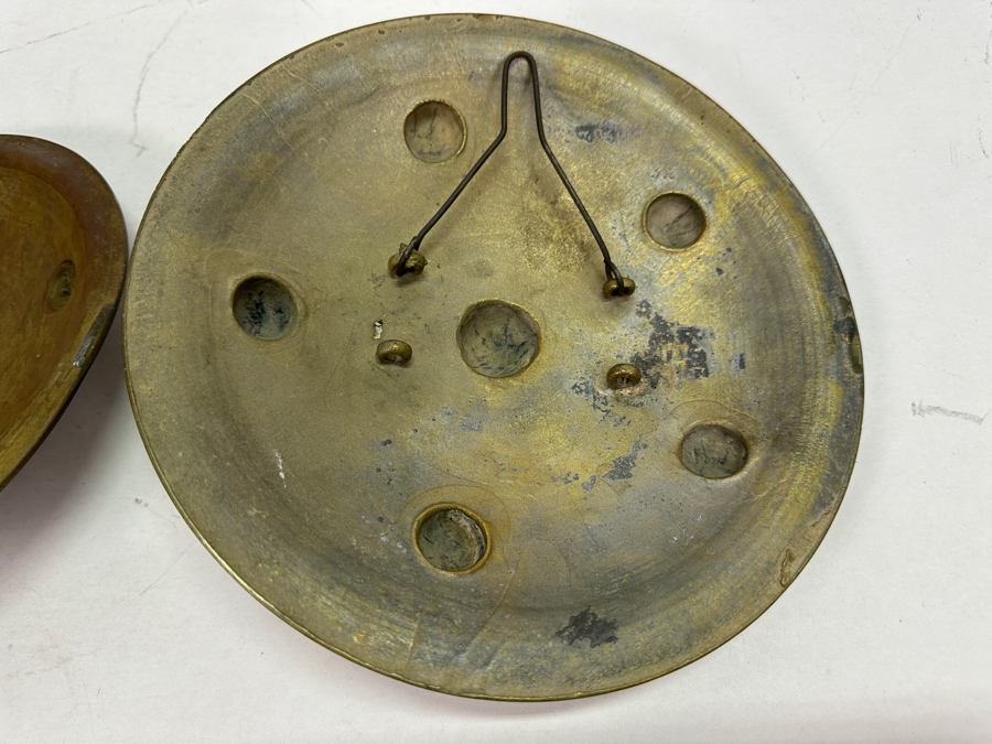 Antique Pair Of Peurise Teumaga / Lembaga Aceh, Indonesia Shields Brass 9'W [Photo 8]