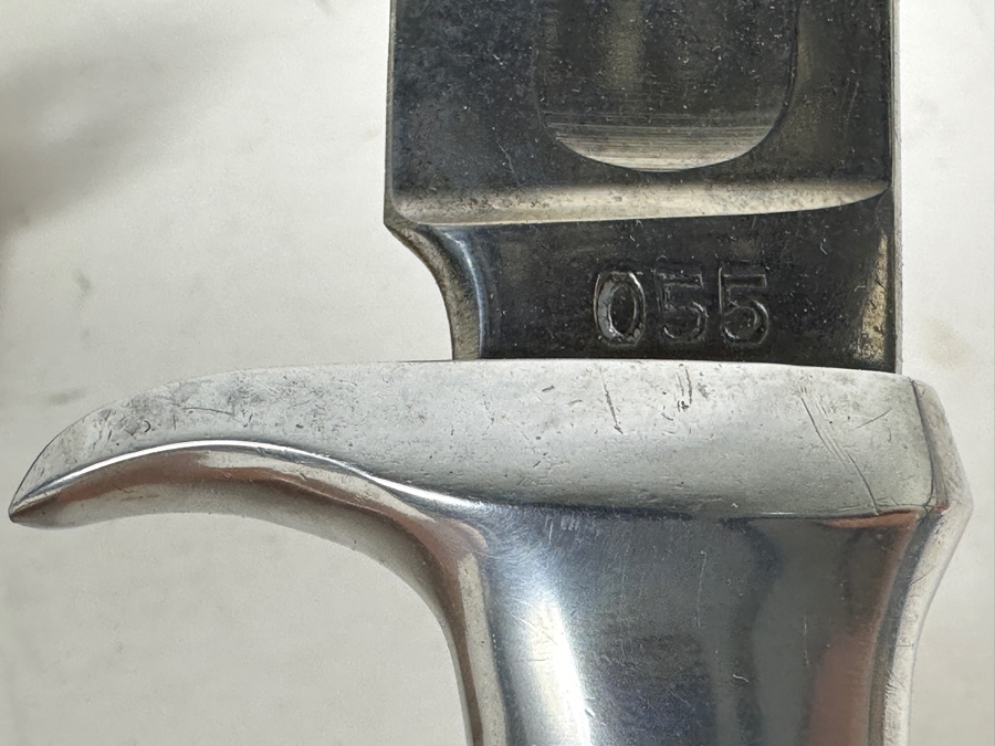 Edge Brand Solingen Germany Stag Handle Hunting Knife With Leather Sheath 10.5L [Photo 9]