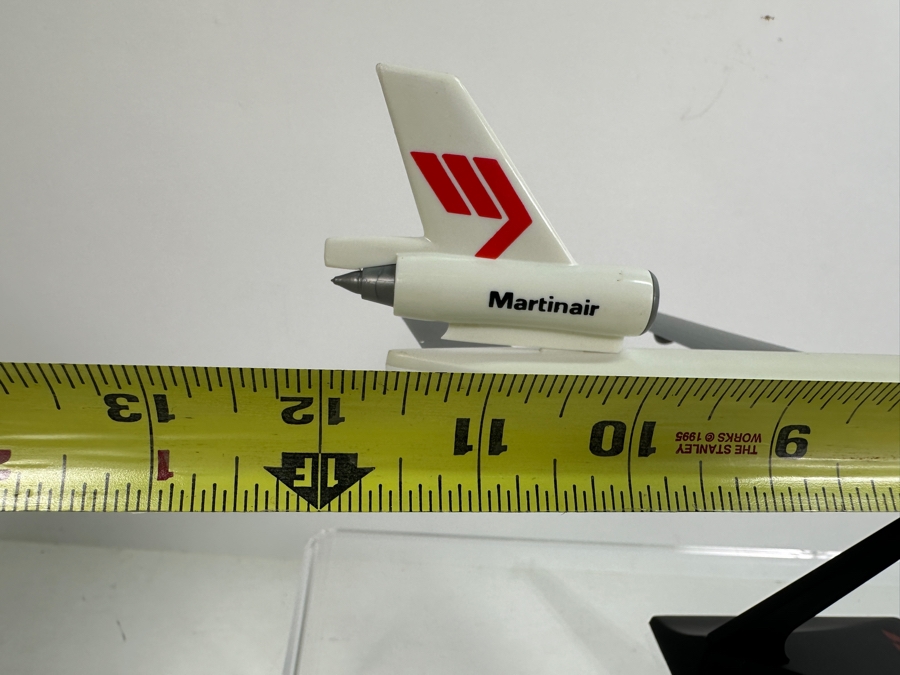 (3) Plastic Model Airplanes: (2) Martinair Holland MD-11 / Boeing 747 & (1) KLM Royal Dutch Airlines Boeing 747-400 [Photo 11]