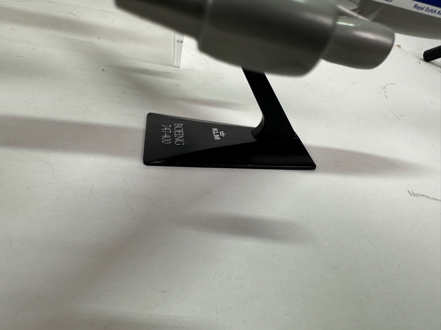 (3) Plastic Model Airplanes: (2) Martinair Holland MD-11 / Boeing 747 & (1) KLM Royal Dutch Airlines Boeing 747-400 [Photo 10]