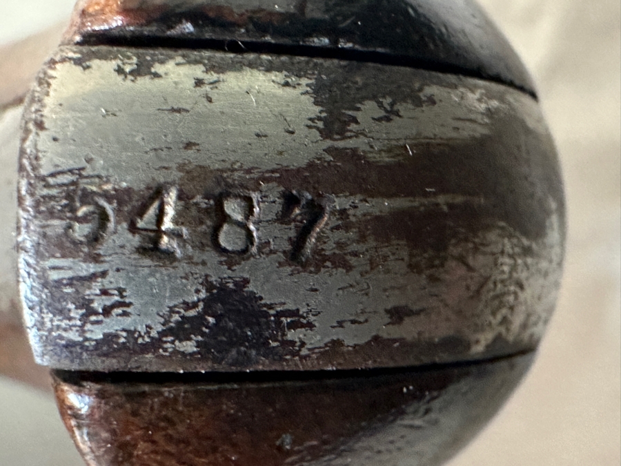 Antique 1870-80's Five Shot Robin Hood No. 2 Single-Action Pocket Revolver .32 Rimfire Made By Hood Firearms Of Norwich, CT S/N 5487 5.25L X 2.75H [Photo 18]