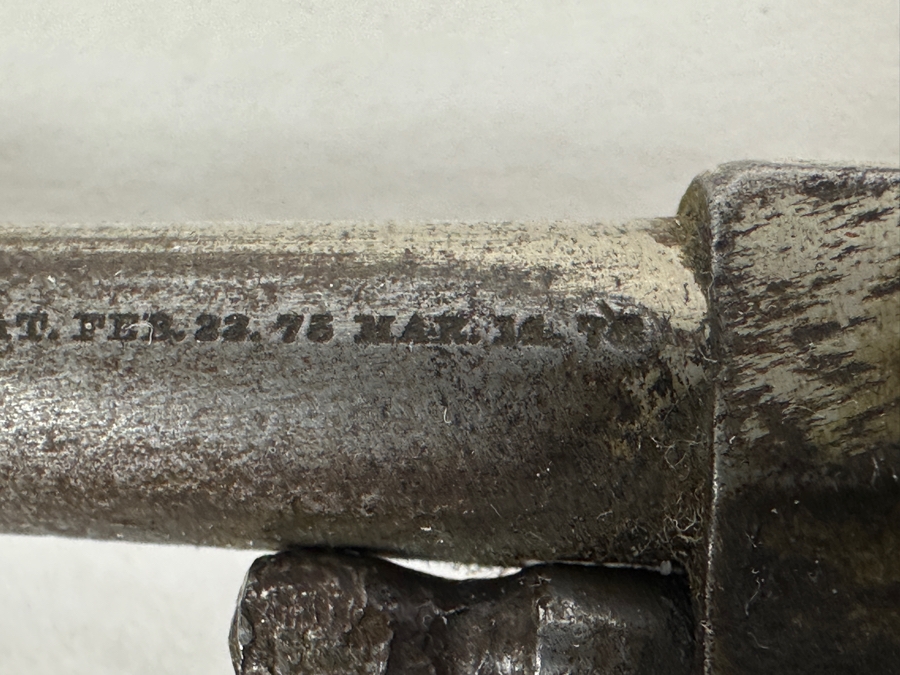 Antique 1870-80's Five Shot Robin Hood No. 2 Single-Action Pocket Revolver .32 Rimfire Made By Hood Firearms Of Norwich, CT S/N 5487 5.25L X 2.75H [Photo 5]