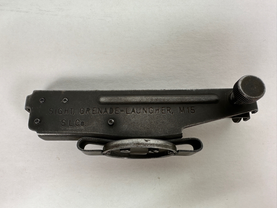 Vintage Military Metal Sight, Grenade Launcher, M15 By S L Co [Photo 3]