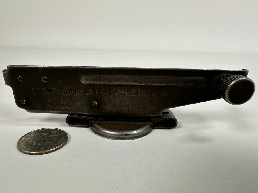 Vintage Military Metal Sight, Grenade Launcher, M15 By S L Co [Photo 6]