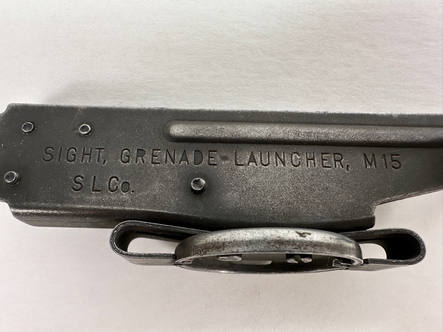 Vintage Military Metal Sight, Grenade Launcher, M15 By S L Co [Photo 2]