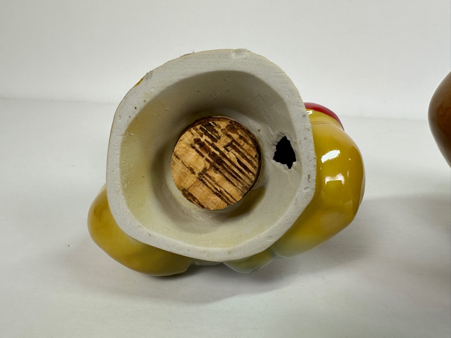 Vintage 1972 Jim Beam Football With Donkey Stopper Whiskey Decanter, Empty 10'H [Photo 8]