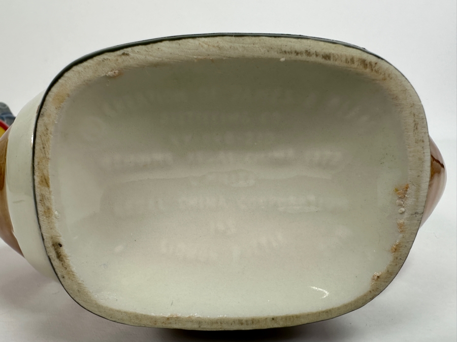 Vintage 1972 Jim Beam Football With Donkey Stopper Whiskey Decanter, Empty 10'H [Photo 10]