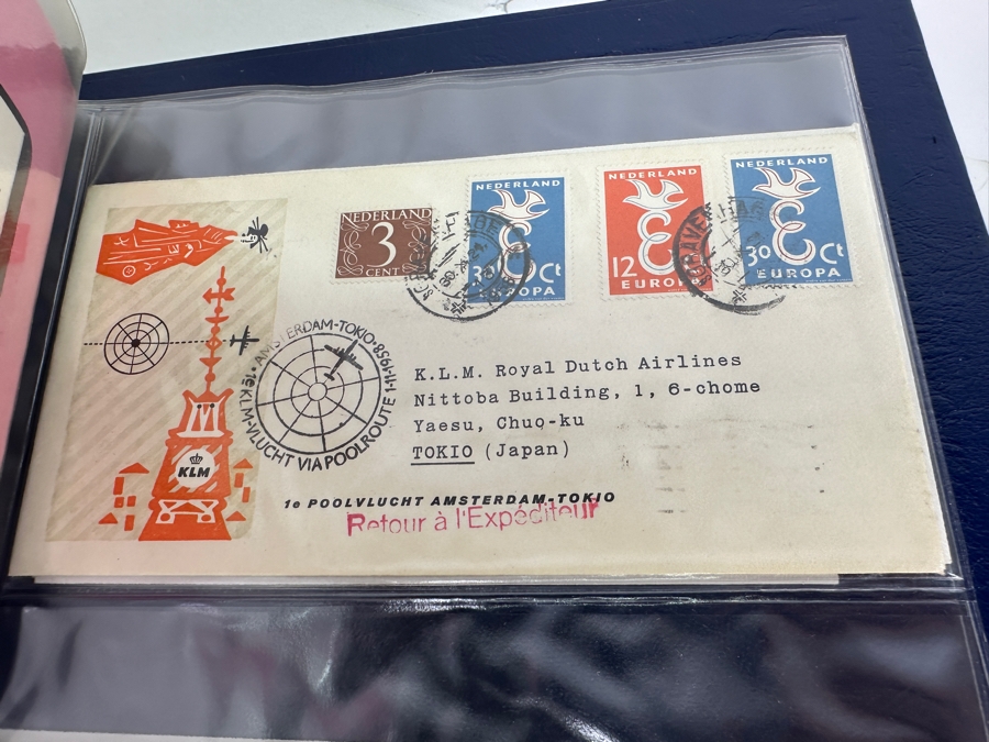 Huge 2-Binder Collection Of 50th Anniversay World War II Commemorative Covers With Mint Stamps Published By The Postal Commemorative Society - See Photos For Sampling - 182 Stamps [Photo 43]