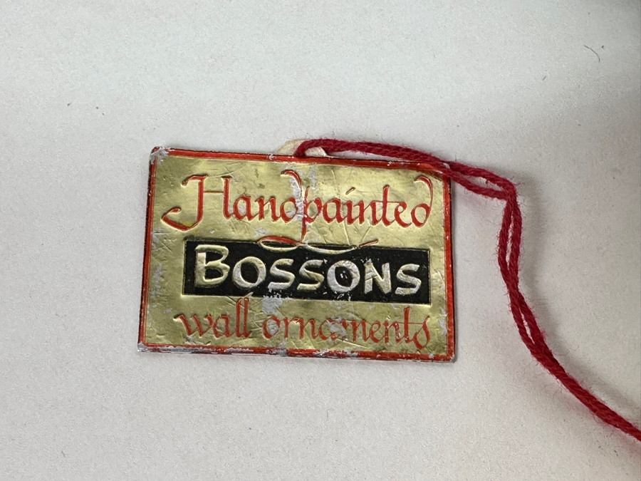 Collection Of Six Hand Painted Nautical Chalkware Wall Ornaments - Five Are Bossons England [Photo 4]