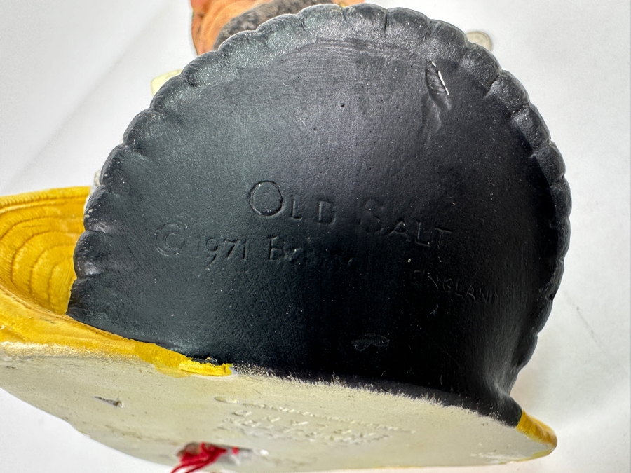 Collection Of Six Hand Painted Nautical Chalkware Wall Ornaments - Five Are Bossons England [Photo 12]