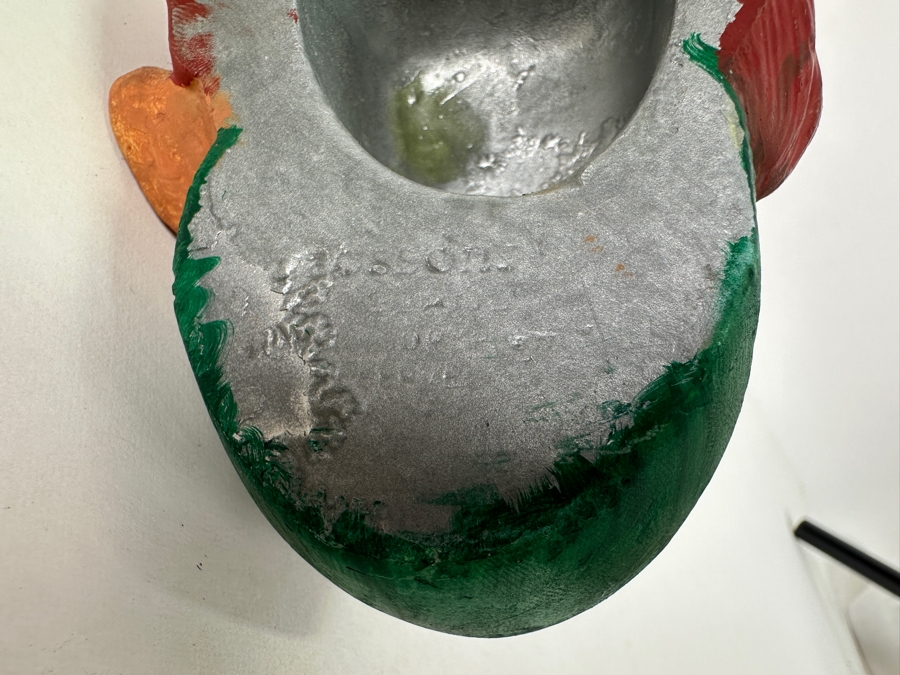 Collection Of Six Hand Painted Nautical Chalkware Wall Ornaments - Five Are Bossons England [Photo 13]