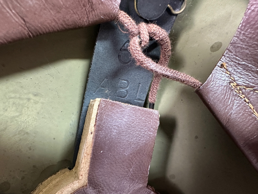 Original Vintage Belgium WWII Brodie Helmet Brigade Piron Which Saw Action During D-Day Landings And In The Netherlands 12.25L X 11W X 4.5H [Photo 19]