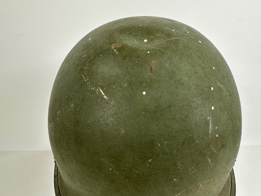 Original Vintage WWII US Army Military Helmet With Capac Liner 11L X 9W X 6H [Photo 6]