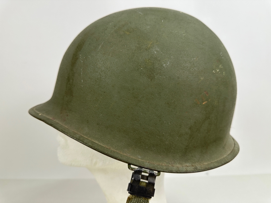 Original Vintage WWII US Army Military Helmet With Capac Liner 11L X 9W X 6H [Photo 8]