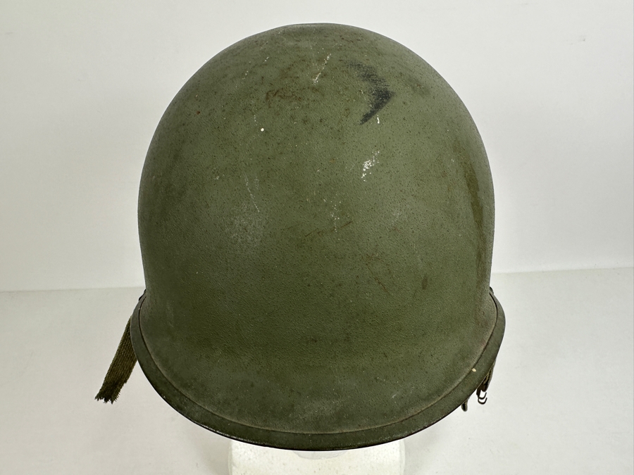 Original Vintage WWII US Army Military Helmet With Capac Liner 11L X 9W X 6H [Photo 10]