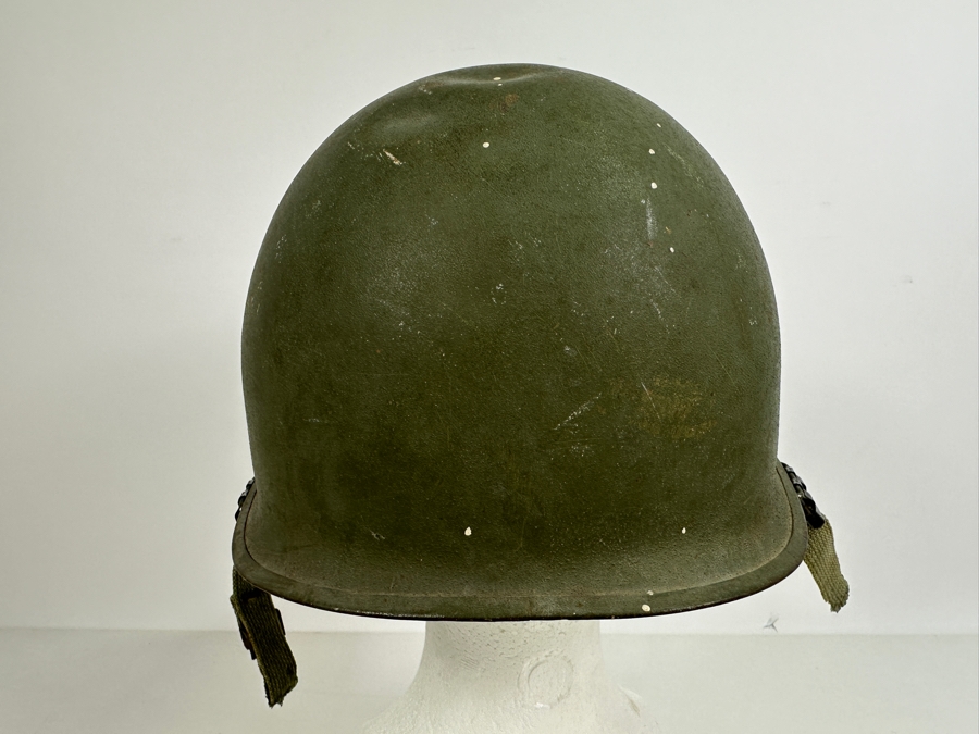 Original Vintage WWII US Army Military Helmet With Capac Liner 11L X 9W X 6H [Photo 5]