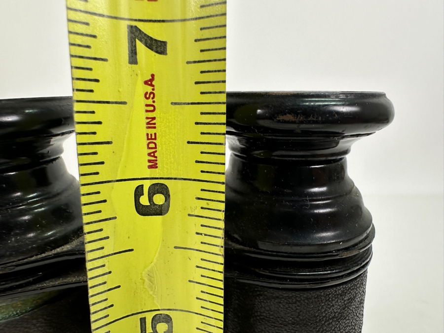 Vintage Chevalier Opticien Paris Leather Wrapped Binoculars (Leather Is Coming Off / Missing) - See Photos 6.5L [Photo 10]