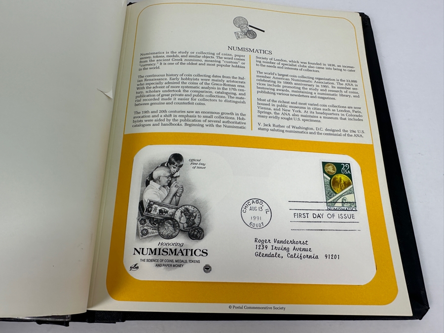 Postal Commemorative Society U.S. First Day Covers & Special Covers Stamps - See Photos For Sampling [Photo 9]