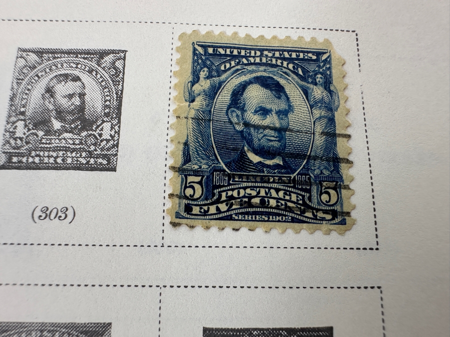 Scott's Minuteman Album For United States Stamps - See Photos For Sampling [Photo 8]
