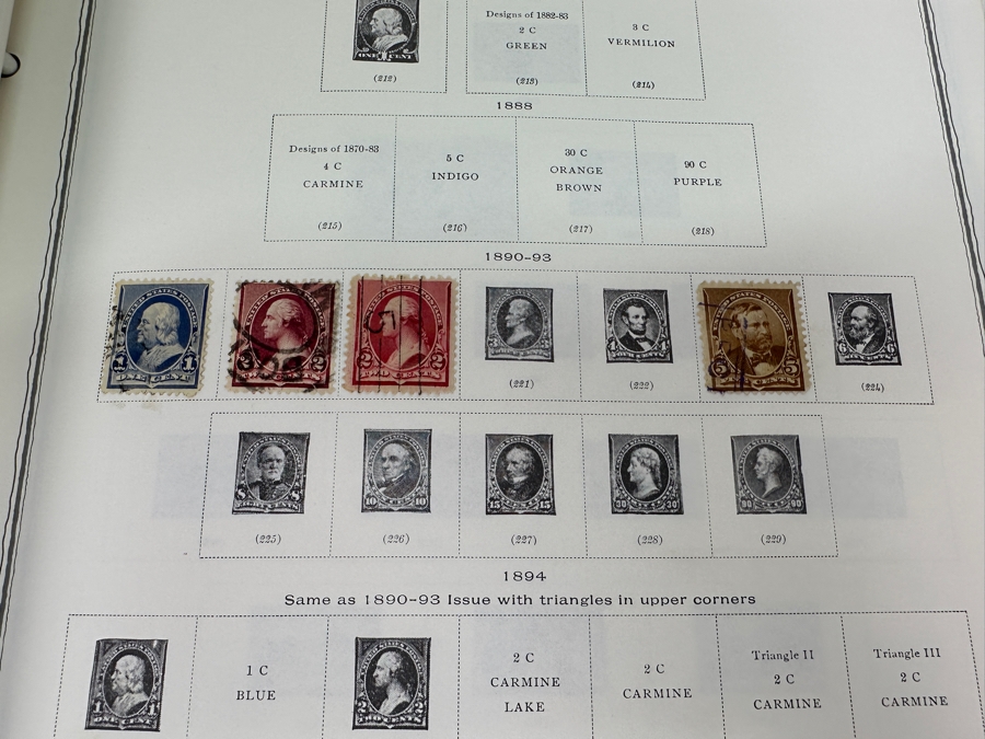 Scott's Minuteman Album For United States Stamps - See Photos For Sampling [Photo 3]