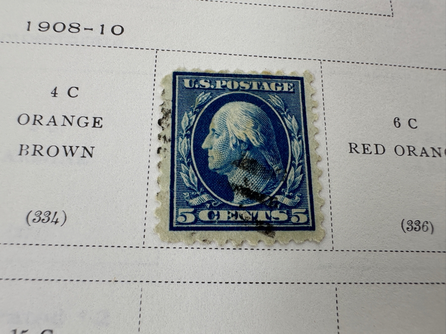 Scott's Minuteman Album For United States Stamps - See Photos For Sampling [Photo 9]