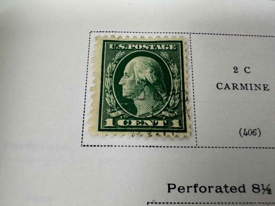 Scott's Minuteman Album For United States Stamps - See Photos For Sampling [Photo 10]