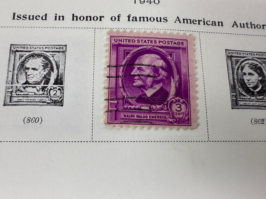Scott's Minuteman Album For United States Stamps - See Photos For Sampling [Photo 23]