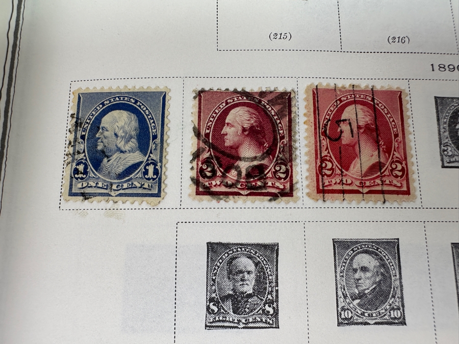 Scott's Minuteman Album For United States Stamps - See Photos For Sampling [Photo 4]