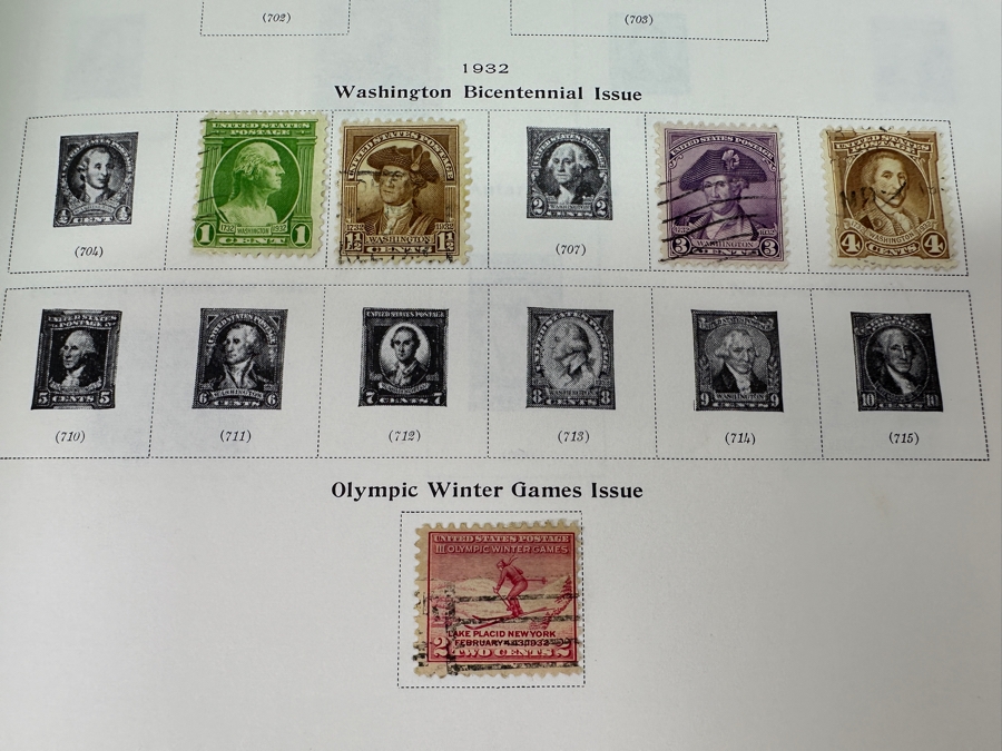 Scott's Minuteman Album For United States Stamps - See Photos For Sampling [Photo 17]